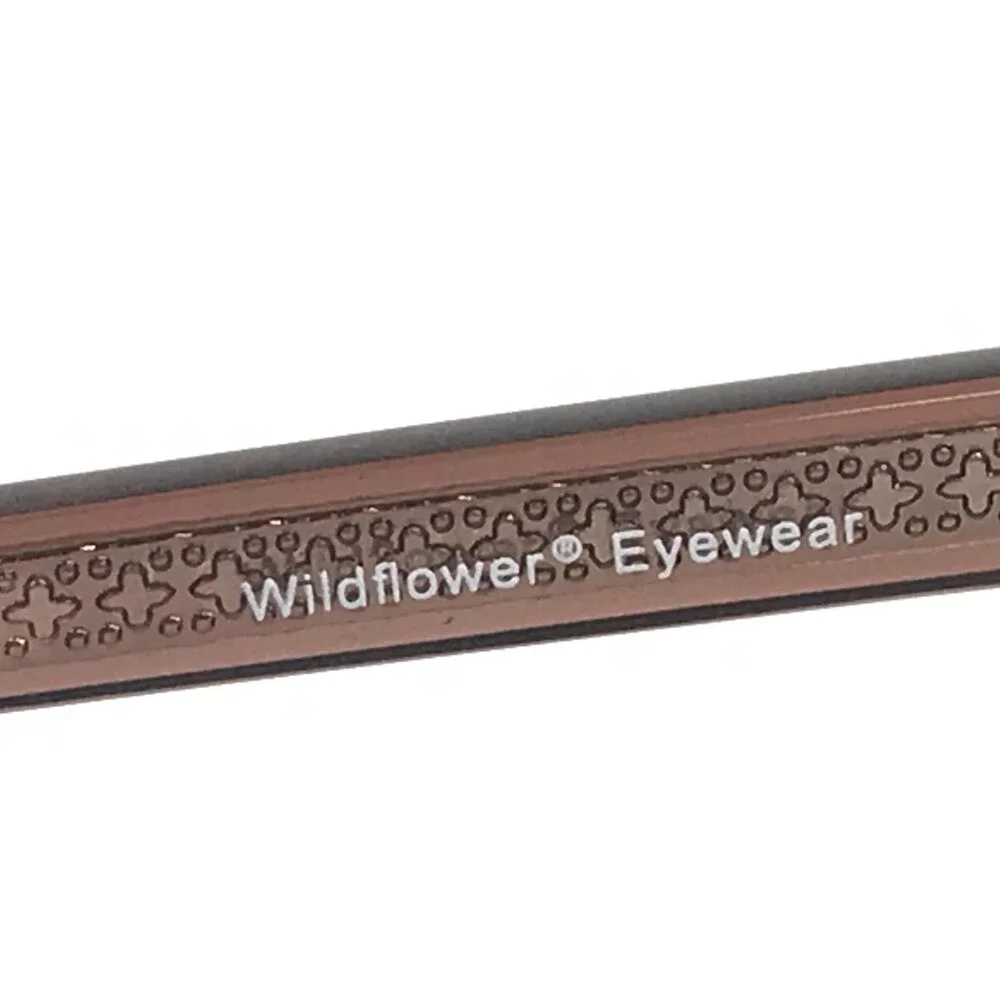 Wildflower Eyeglasses Frames Oleander PUR Purple Cat Eye Full Rim 53-19-140